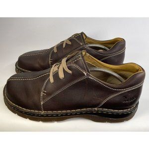 Dr Martens Mens Brown Leather Split Toe Oxford Shoes 11232 Size US 12 EUR 46